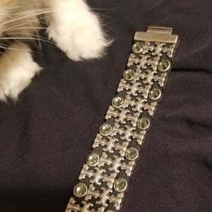 Black Leather HEET Bracelet